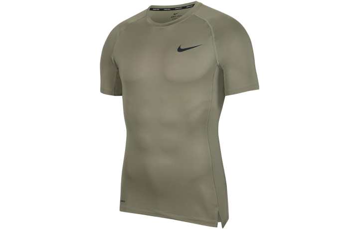 Nike Nike T Shirt Men's Light Army Green/Black