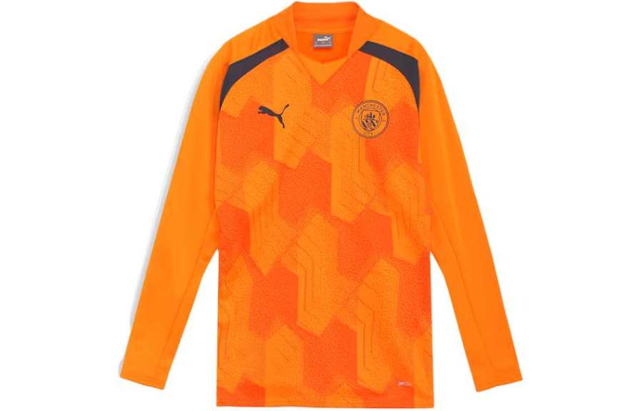 PUMA PUMA T Shirts Men's Orange Moderate