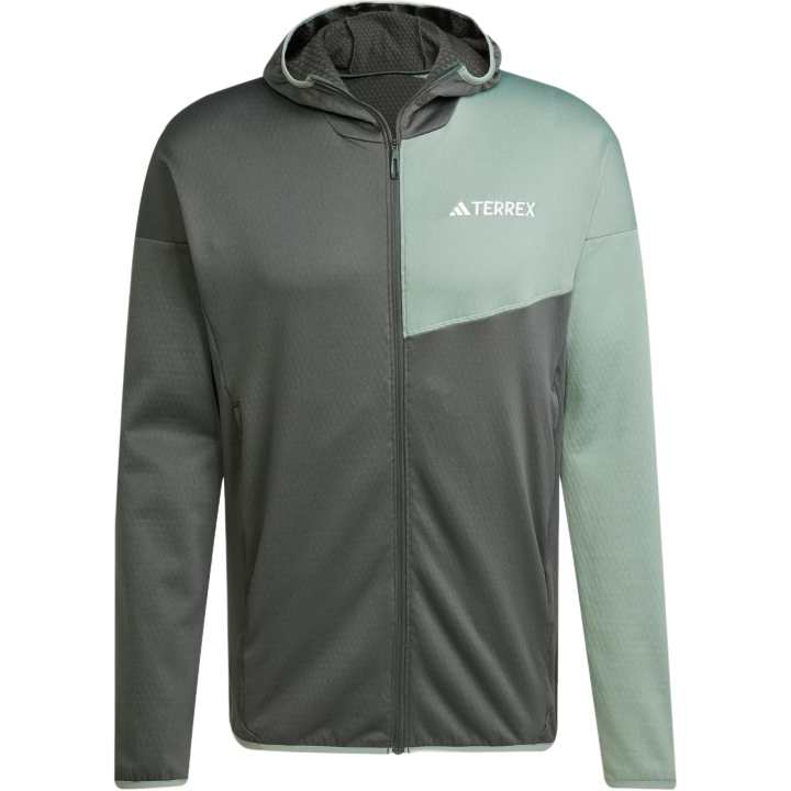 Adidas Adidas Free Shipping With AdiClub Terrex Xperior Climawarm Light Fleece Hooded Jacket
