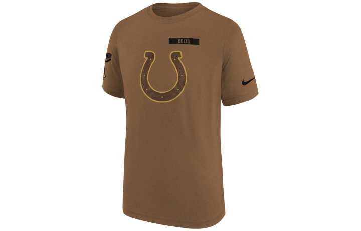 Nike Nike T Shirts Men's Brown Crew Neck Moderate Straight Fit