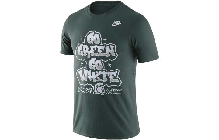 Nike Nike Michigan State T Shirt Men's Green