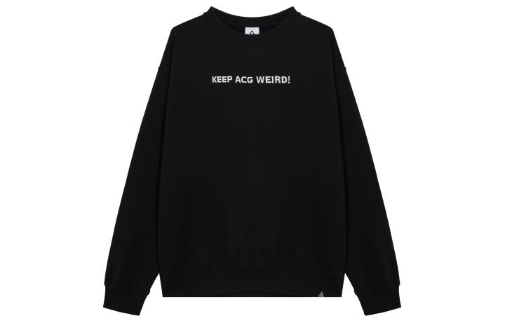 Nike Nike ACG THERMA FIT T Shirts Unisex Black Crew Neck Moderate Straight Fit