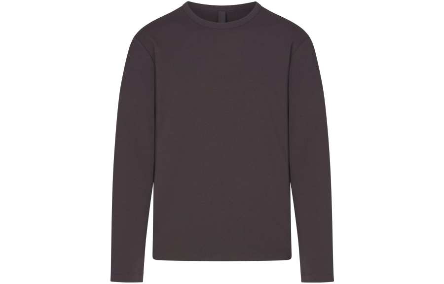 Skims JERSEY LOUNGE MENS LONG SLEEVE T SHIRT T Shirt Men's ASH/Ash
