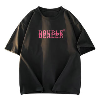 Double Dealer T Shirts Unisex Crew Neck Moderate Heavyweight