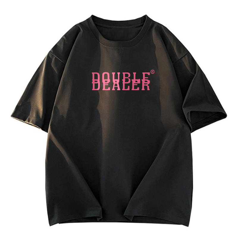 Double Dealer T Shirts Unisex Crew Neck Moderate Heavyweight