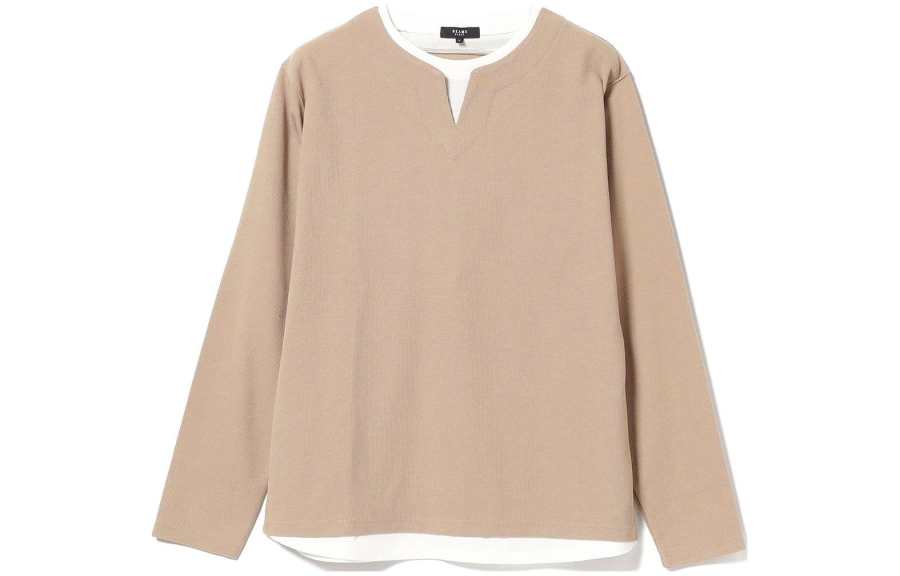 Beams Beams T Shirts Men's Moderate Mock Two Piece