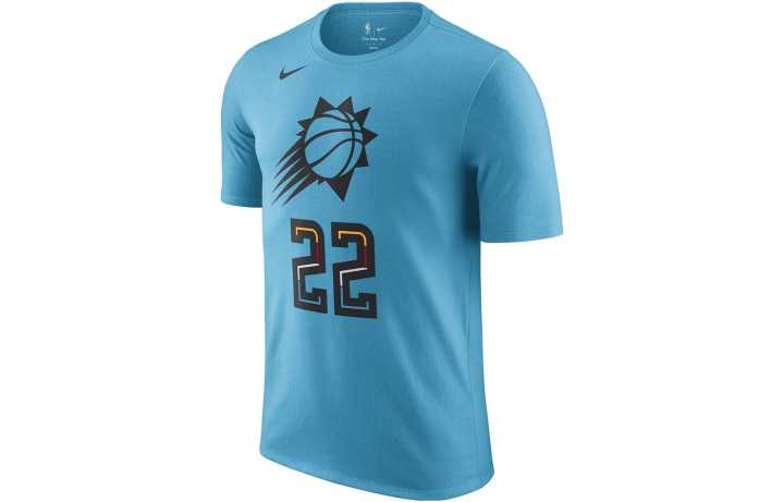 Nike Nike T Shirts Men's Blue Crew Neck Moderate