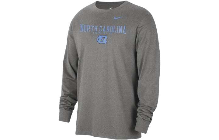 Nike Nike T Shirts Men's Gray Crew Neck Moderate Straight Fit