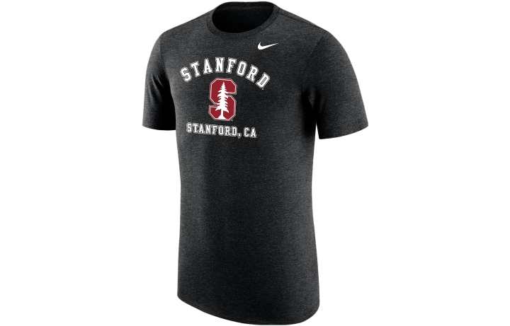 Nike Nike T Shirts Men's Black Crew Neck Moderate Straight Fit
