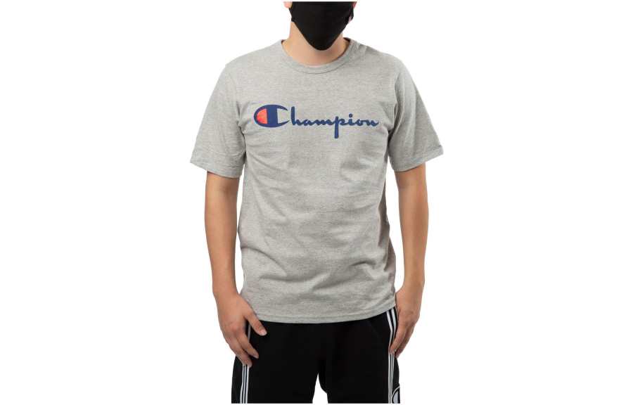 Champion T Shirt Men's Oxford Gray