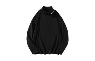 GDRX T Shirts Unisex Half Turtleneck Moderate Straight Fit