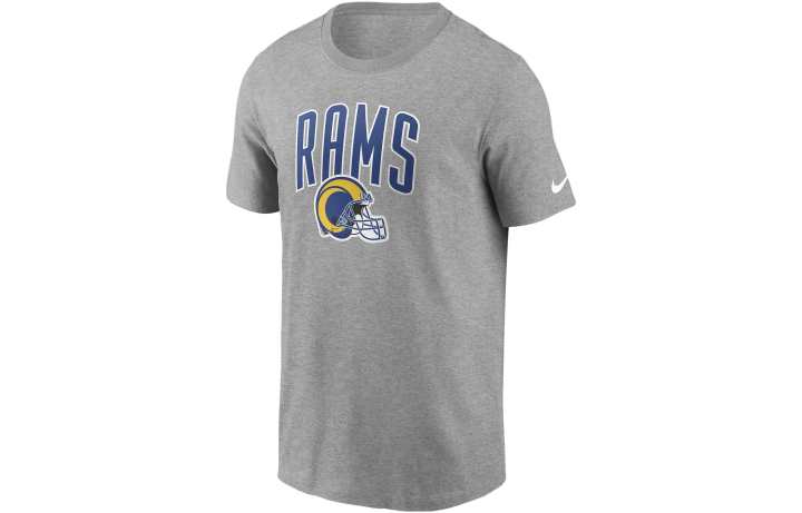 Nike Nike Super Bowl Lvi Champions Trophy Collection NFL Los Angeles Rams Men's T-Shirt