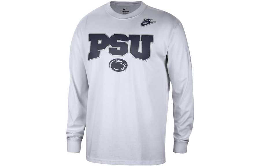 Nike Nike T Shirts Men's White Crew Neck Moderate Straight Fit