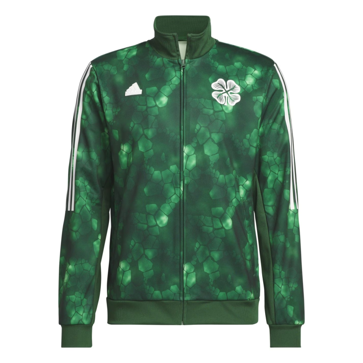 Adidas Adidas Celtic FCTrack 23/24 Lifestyler Jacket Men's Green