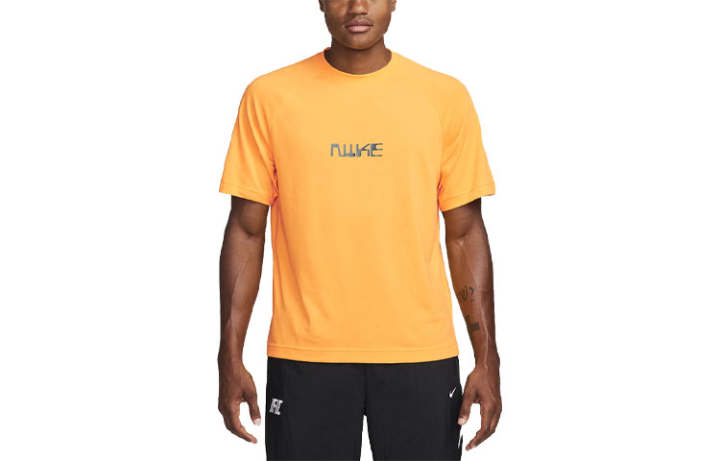 Nike Nike Dri Fit T Shirt Men's Yellow