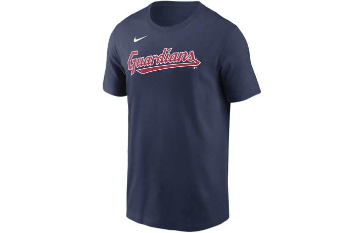 Nike Nike Cleveland Guardians Fuse Wordmark Men's Nike Mlb T Shirt