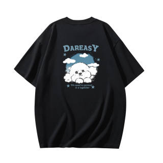 DAREASY T Shirts Unisex Crew Neck Moderate Other