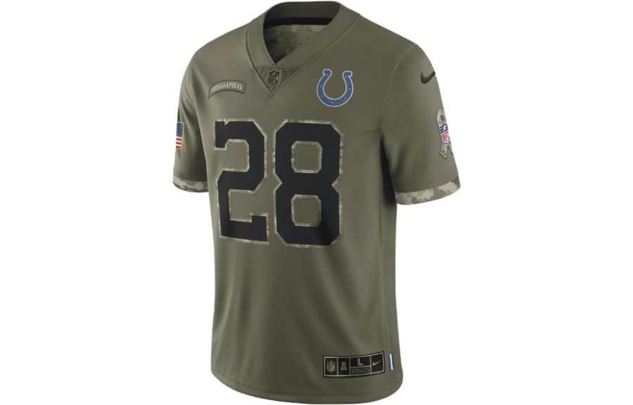 Nike Nike T Shirts Men's Olive V Neck Moderate Straight Fit