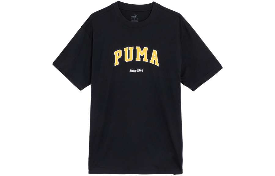 PUMA T Shirts Men's Crew Neck Moderate