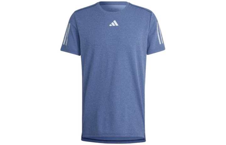 Adidas Adidas T Shirts Men's Blue Crew Neck Moderate