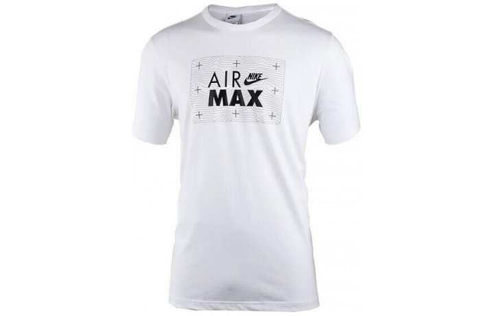 Nike Nike T Shirts Men's White Crew Neck Moderate Straight Fit