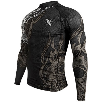 HAYABUSA T Shirts Unisex Black Crew Neck Moderate Straight Fit