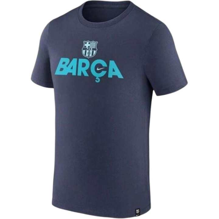 Nike Nike FC Barcelona Mercurial T Shirt Men's Dark Blue