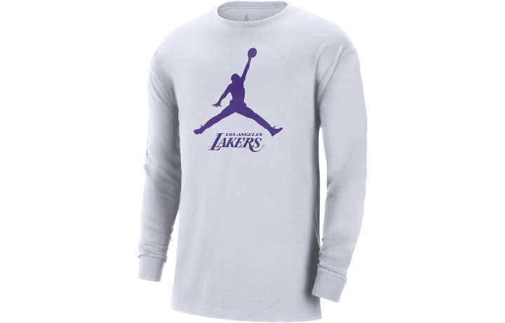 Jordan Jordan Los Angeles Lakers Essential Men's Jordan Nba Long Sleeve T Shirt