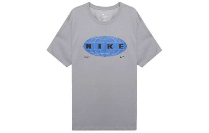 Nike Nike T Shirts Men's Gray Crew Neck Moderate Other