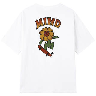 MIND ERROR Drop Shoulder Sleeve T Shirt Unisex
