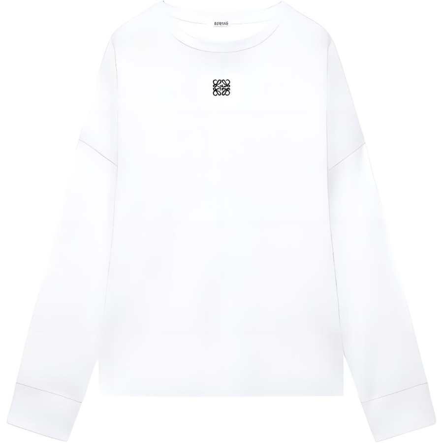 LOEWE Long Sleeved Crewneck T Shirt