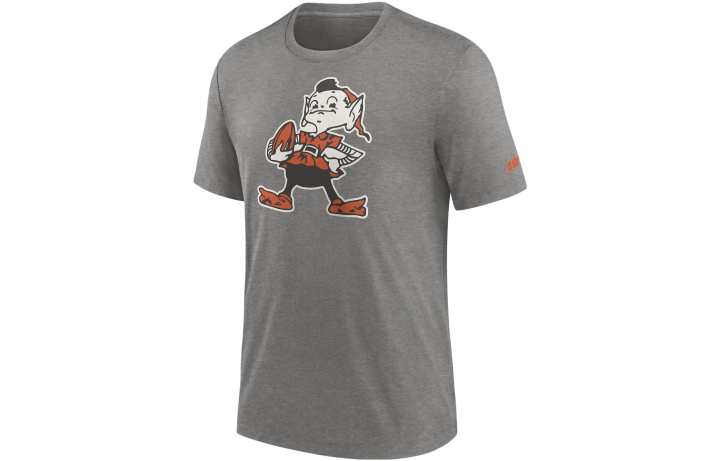 Nike Nike T Shirts Men's Gray Crew Neck Moderate
