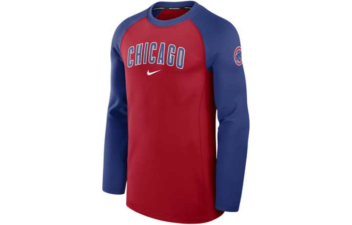 Nike Nike Chicago Cubs Authentic Collection Game Time Men's Nike Dri FIT Mlb Long Sleeve T Shirt
