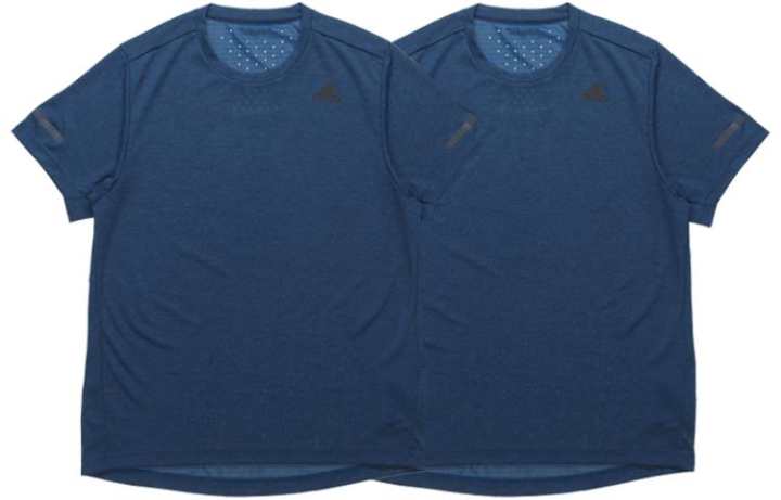 Adidas Adidas Climachill T Shirt Men's 2 Pack Blue