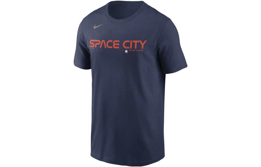 Nike Nike MLB Houston Astros City Connect Alex Bregman T Shirt T Shirt Men's Blue