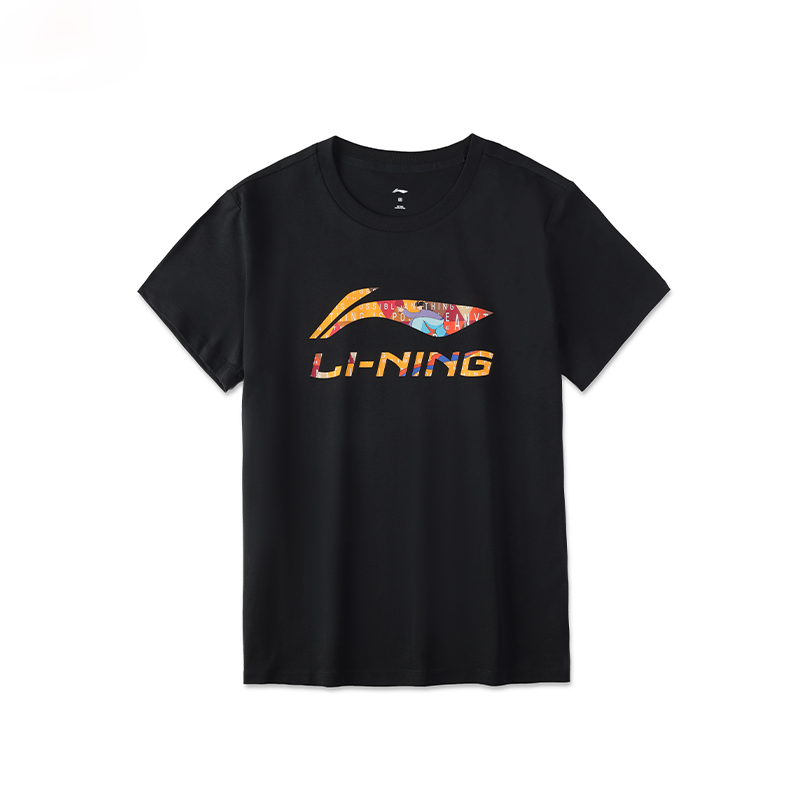 Li-Ning Li Ning Sports Fashion Collection T Shirt Unisex Black