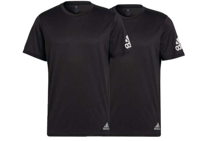 Adidas Adidas T Shirt Men's 2 Pack Black