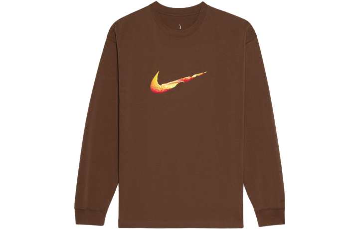 Nike Jacquemus X Nike Le T-Shirt Manches Longues Orange