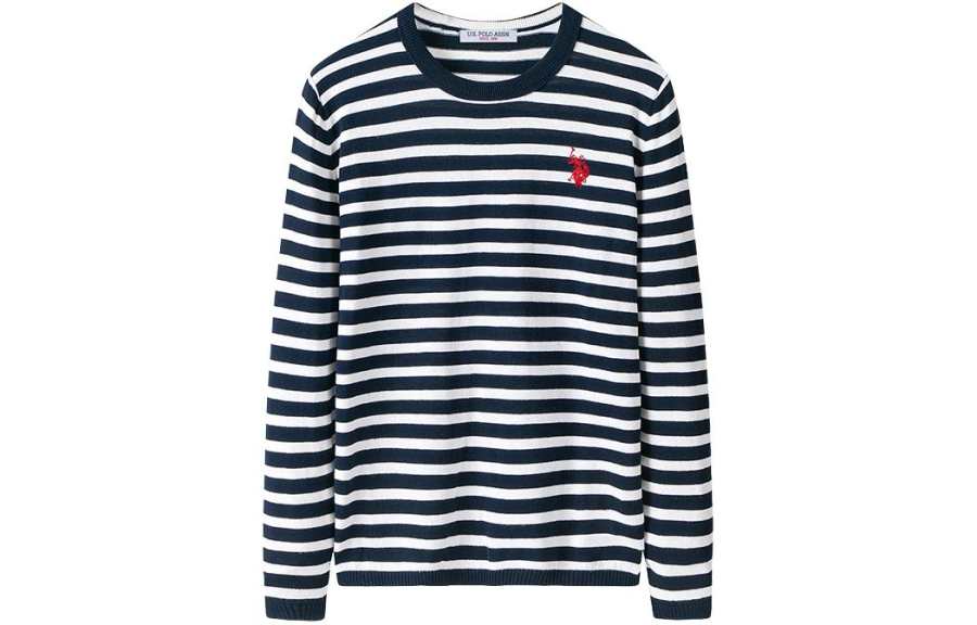U.S. POLO ASSN. T Shirts Men's Crew Neck Moderate