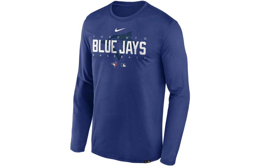 Nike Nike Toronto Blue Jays Authentic Collection Team Issue Men's Nike Dri-FIT Mlb Long-Sleeve T-Shirt