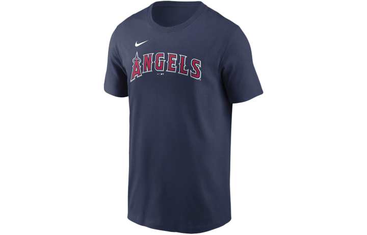 Nike Nike Mike Trout Los Angeles Angels Fuse T Shirt Men's Marine Blue
