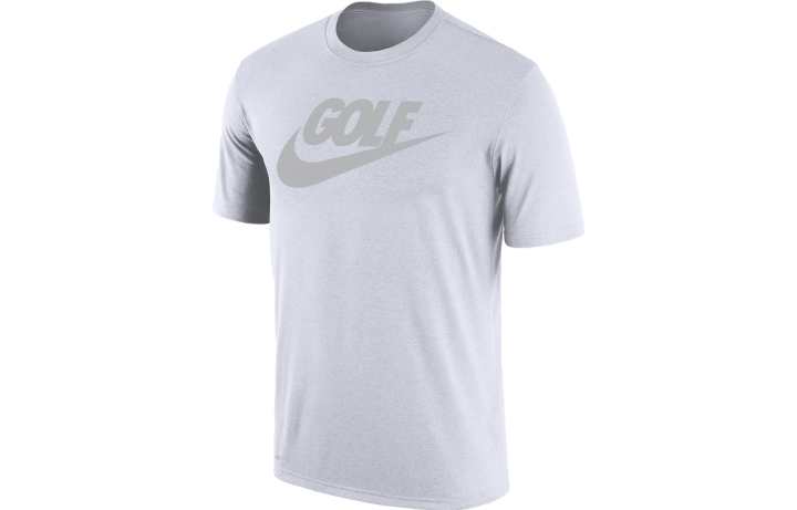 Nike Nike T Shirts Men's Light Gray Crew Neck Moderate Straight Fit