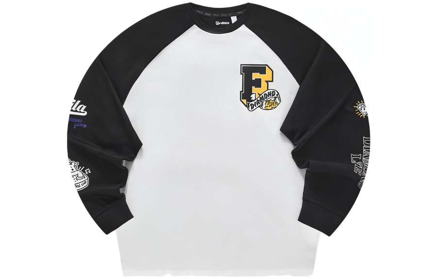 FILA FUSION T Shirt Unisex Jet Black