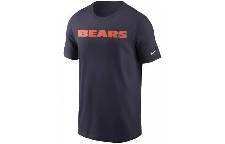 Nike Nike T Shirts Men's Marine Blue Crew Neck Moderate Straight Fit