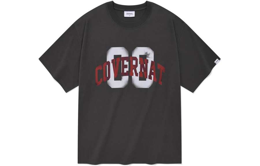 COVERNAT SS24 T Shirt Men's Charcoal