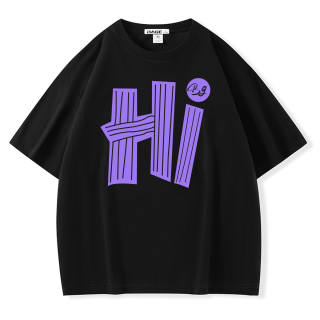 BAGE T Shirts Unisex Crew Neck Moderate