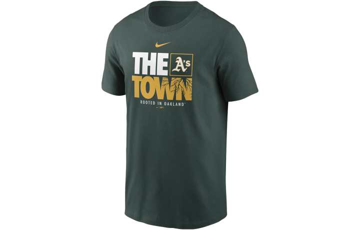 Nike Nike T Shirts Men's Green Crew Neck Moderate Straight Fit