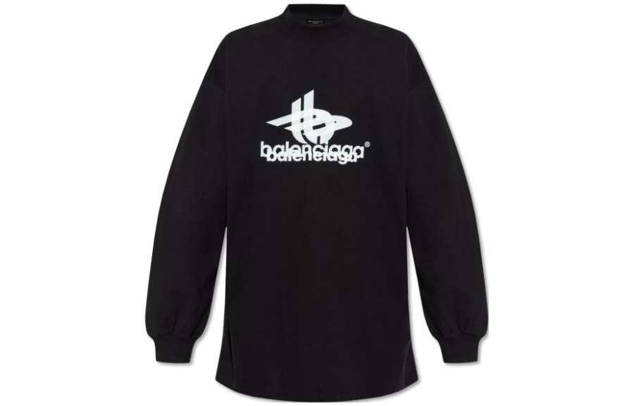 Balenciaga T Shirt Men's Regular Fit Black