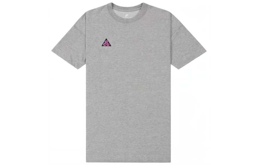 Nike Nike T Shirts Unisex Dark Gray Crew Neck Moderate Straight Fit