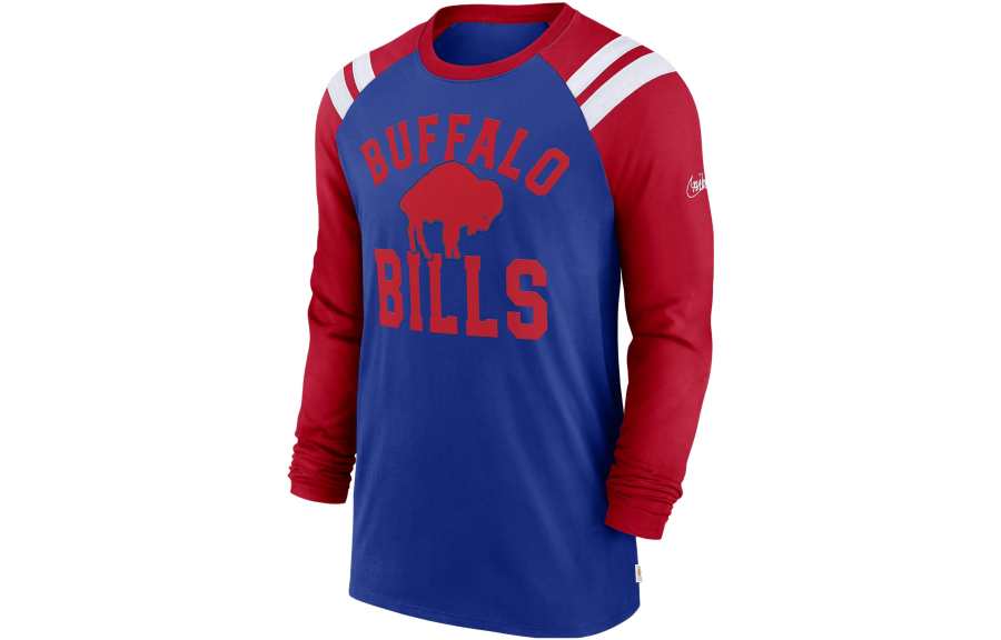 Nike Nike x NFL Collaboration Buffalo Bills Classic Arc Fashion T Shirt Men's Blue Red